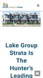 Mobile Screenshot of lakegroupstrata.com.au